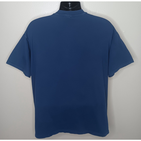 VTG 90s Florida Key West Adult XL T-shirt Single Stitch Navy Tee Hanes Hvwt USA - Picture 6 of 7